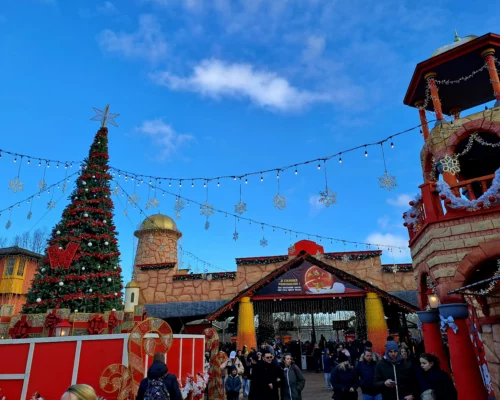 Les décors de Walibi Winter